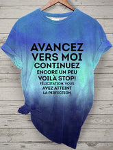 T-shirt à manches courtes Vous Avez Atteint La Perfection Femme